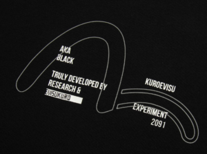 Ao Evisu Logo Print Regular Fit 'Black'