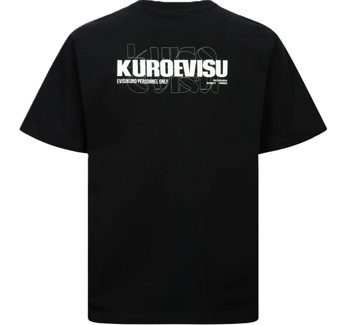 Ao Evisu Logo Print Regular Fit 'Black'