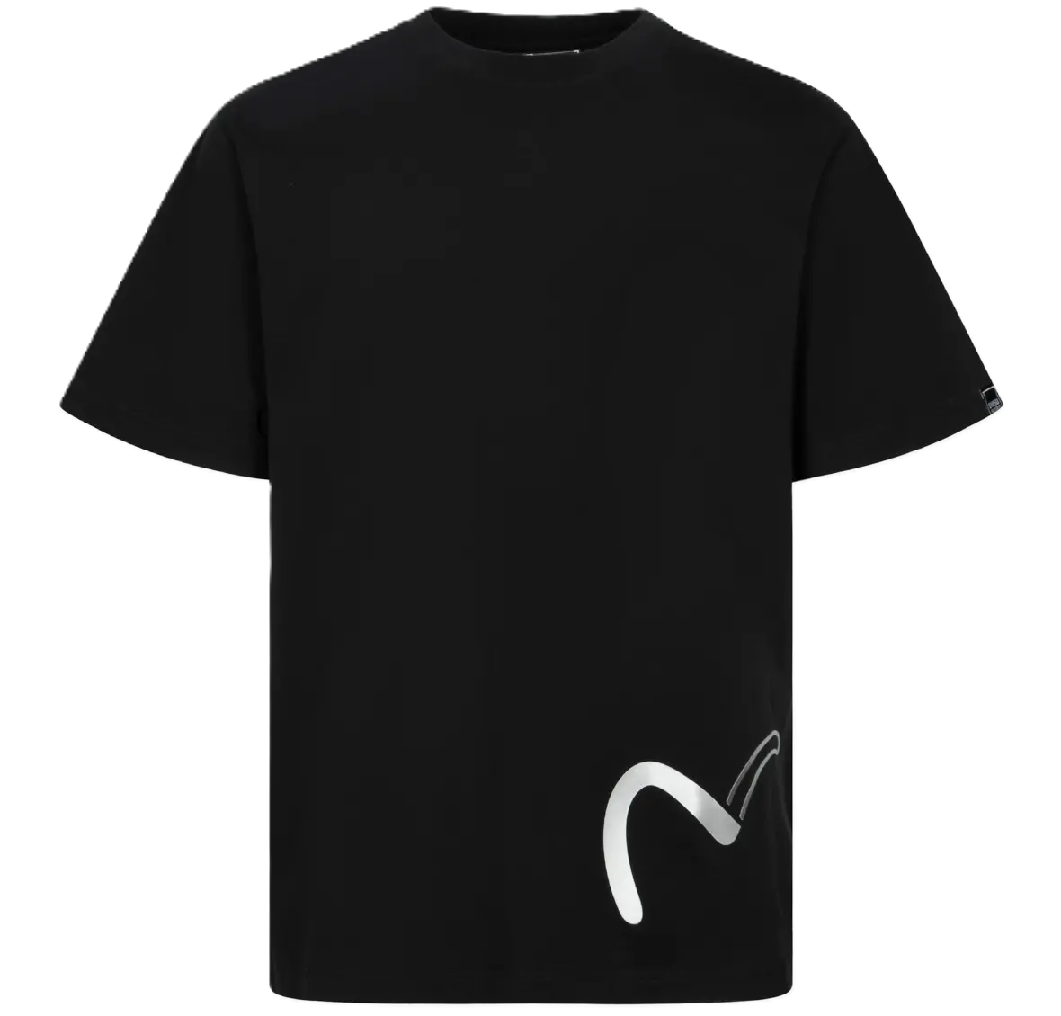 Ao Evisu Reflective Seagull Print Regular Fit 'Black' 2EAGNM3TS5082XXCT