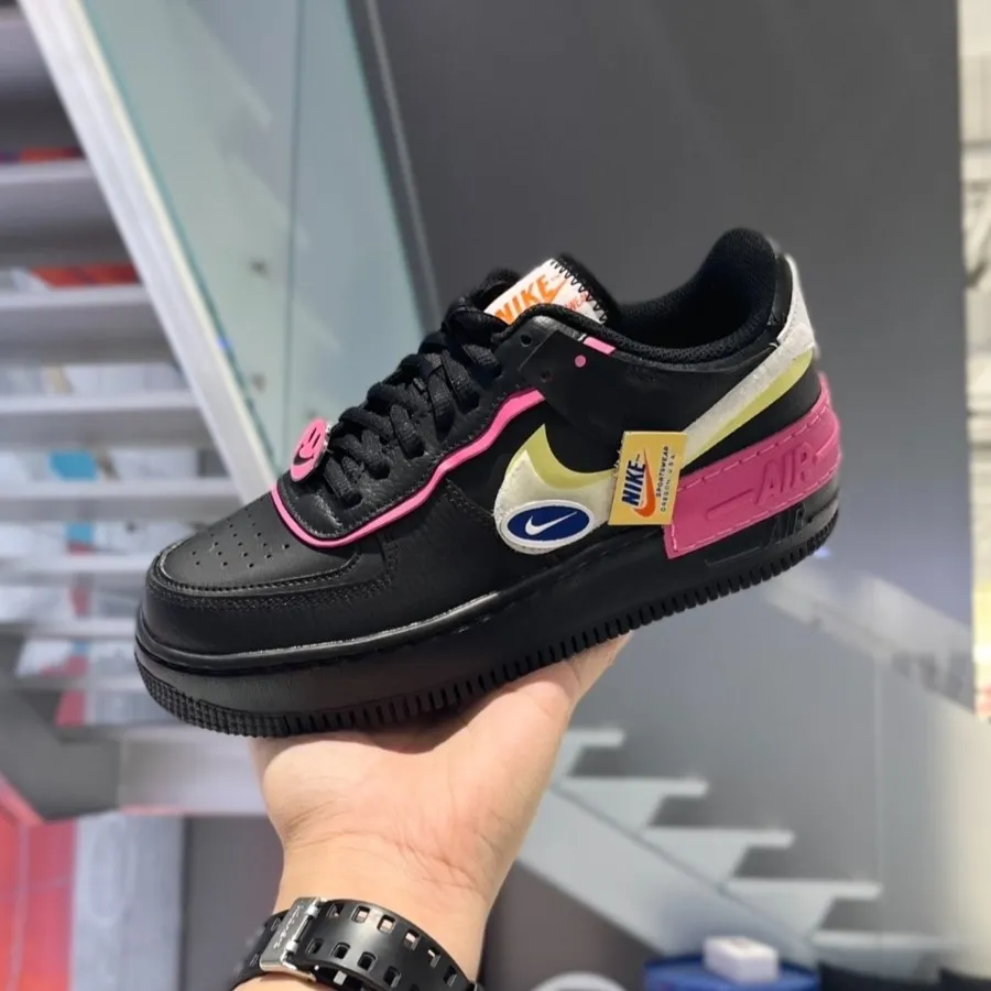 Giay Nike Air Force 1 Low Shadow 'Black Pink' CU4743-001
