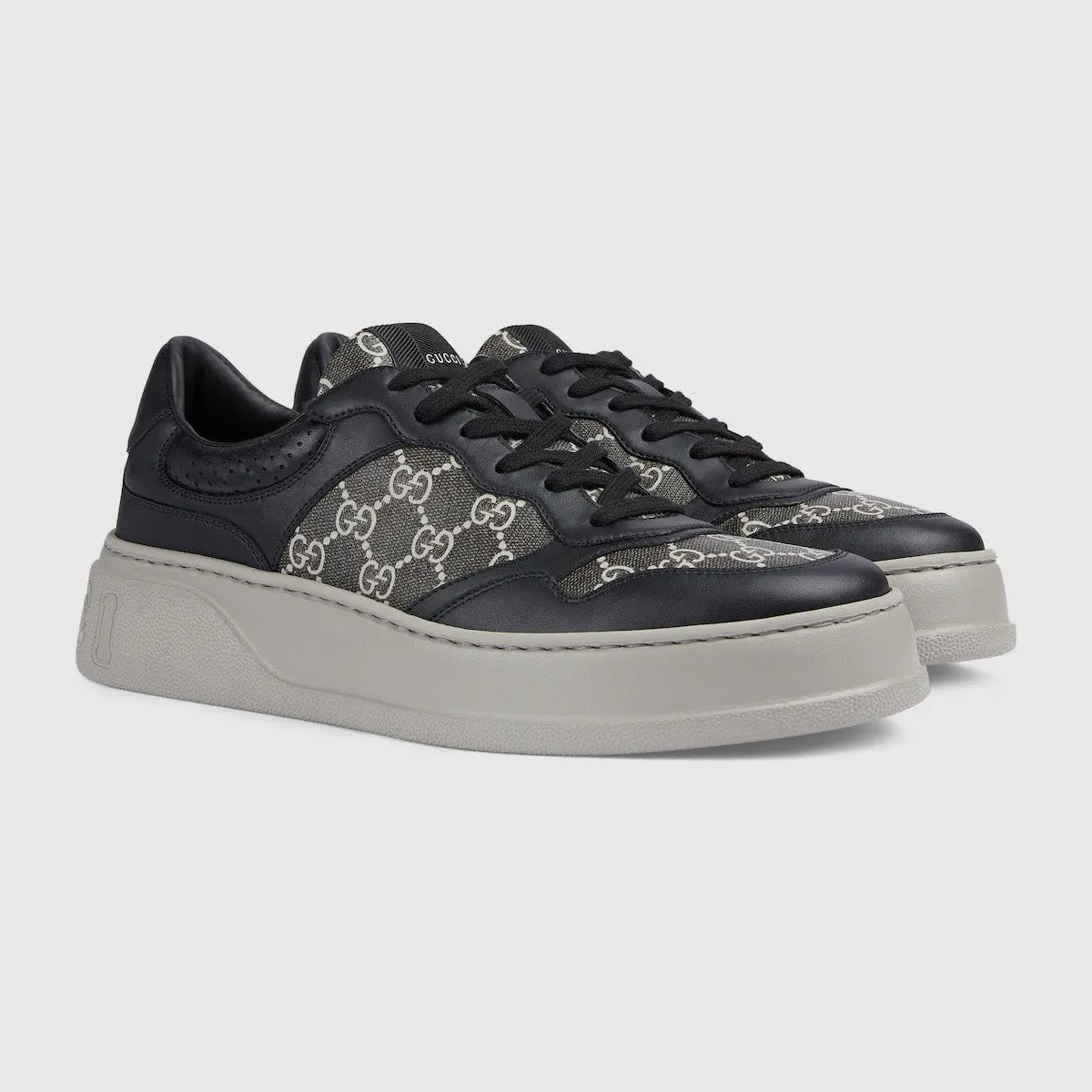Giay Gucci GG Sneaker 'Black Grey' 669582-AACOD-1072