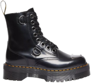 Giay Dr. Martens Jadon Buttero Leather Platform 'Black' 30789001