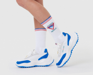 Giay Casablanca Atlantis Sneaker 'White Blue' AF22-SNK-002-05