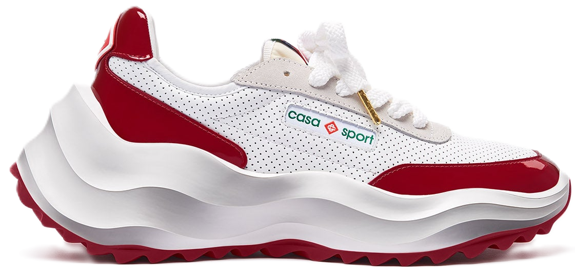 Giay Casablanca Atlantis Sneaker 'White Red' AS23-SNK-015-01