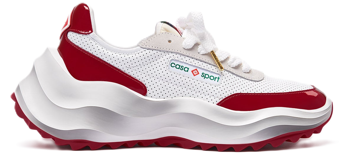 Giay Casablanca Atlantis Sneaker 'White Red' AS23-SNK-016-01