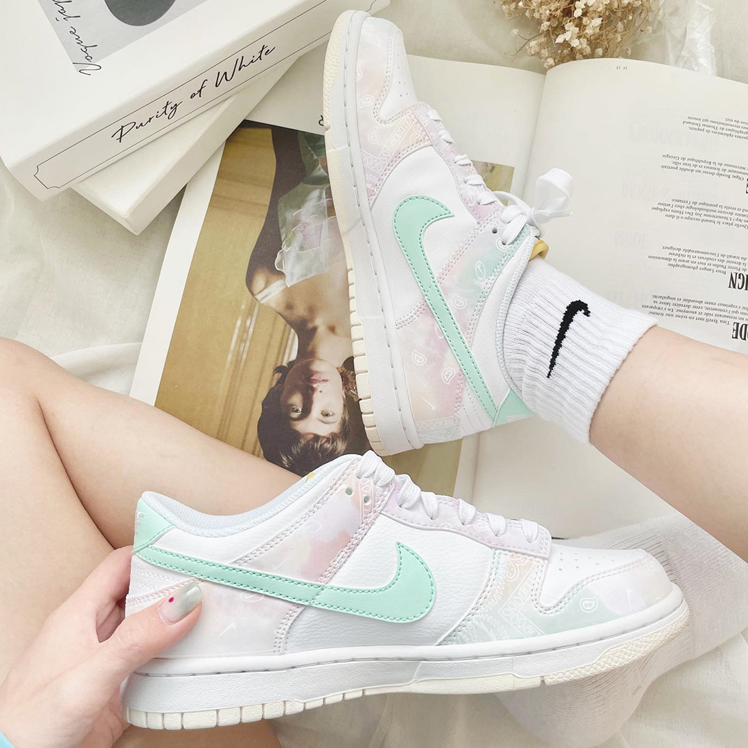 Giay Nike Dunk Low GS 'Paisley Print' FJ7707-131