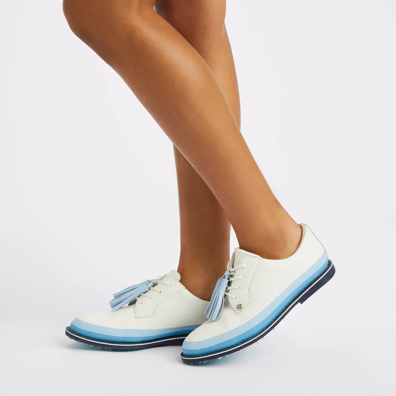 Giay G/Fore Pebble Leather Tuxedo Golf 'Cielo' G4LA23EF10