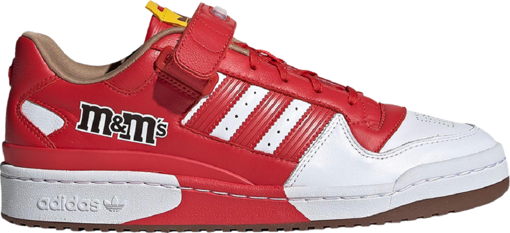 Giay Adidas Forum 84 Low x M&M 'Red' GZ1935