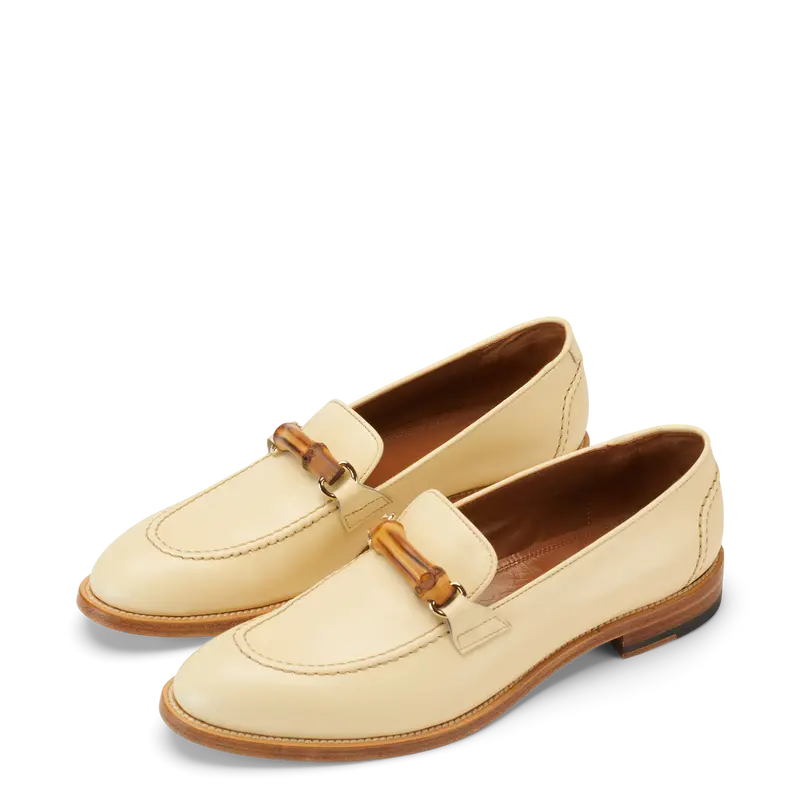 Giay Casablanca Memphis Mocassin 'Cream' AS22-ACC-023