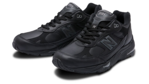 Giay New Balance 991 MiUK Leather 'Black Grey' M991TK