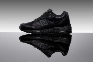 Giay New Balance 991 MiUK Leather 'Black Grey' M991TK