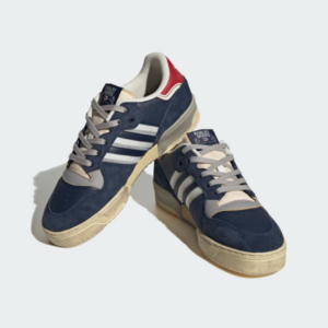 Giay Adidas Rivalry Low 'Butter Navy' ID2870