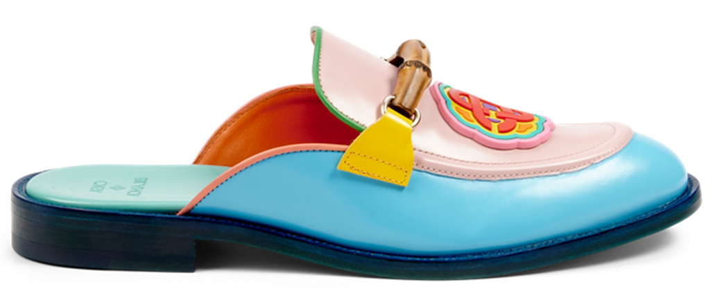 Giay Casablanca Monogram Memphis Mule 'Rainbow' AS23-FW-007-04