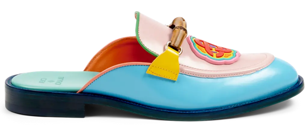 Giay Casablanca Monogram Memphis Mule 'Rainbow' AS23-FW-007-04