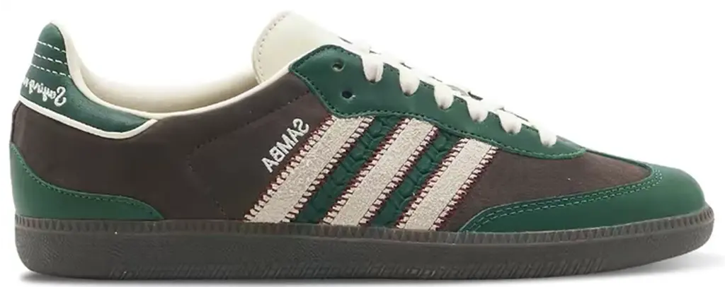 Giay Adidas Samba OG x Notitle 'Green' ID6022