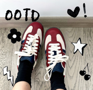 Giay Adidas Samba OG 'Notitle Maroon' ID6023