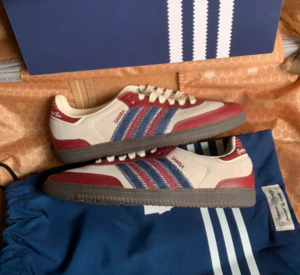 Giay Adidas Samba OG 'Notitle Maroon' ID6023