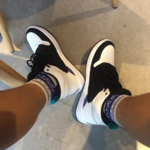 Giay Nike Air Jordan Fadeaway 'Black White' AO1329-035