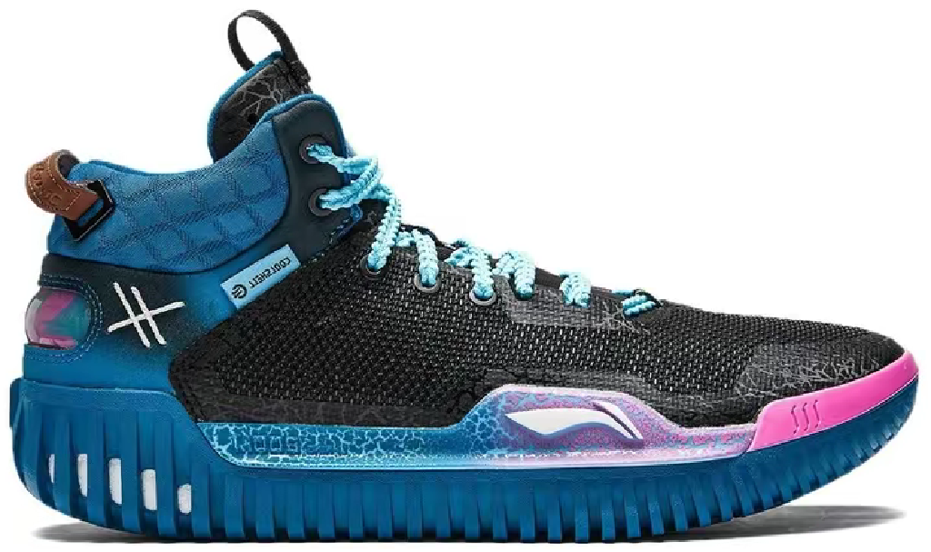 Giay Lining BadFive 3 X League of Legends 'Black Blue' ABFT025-4