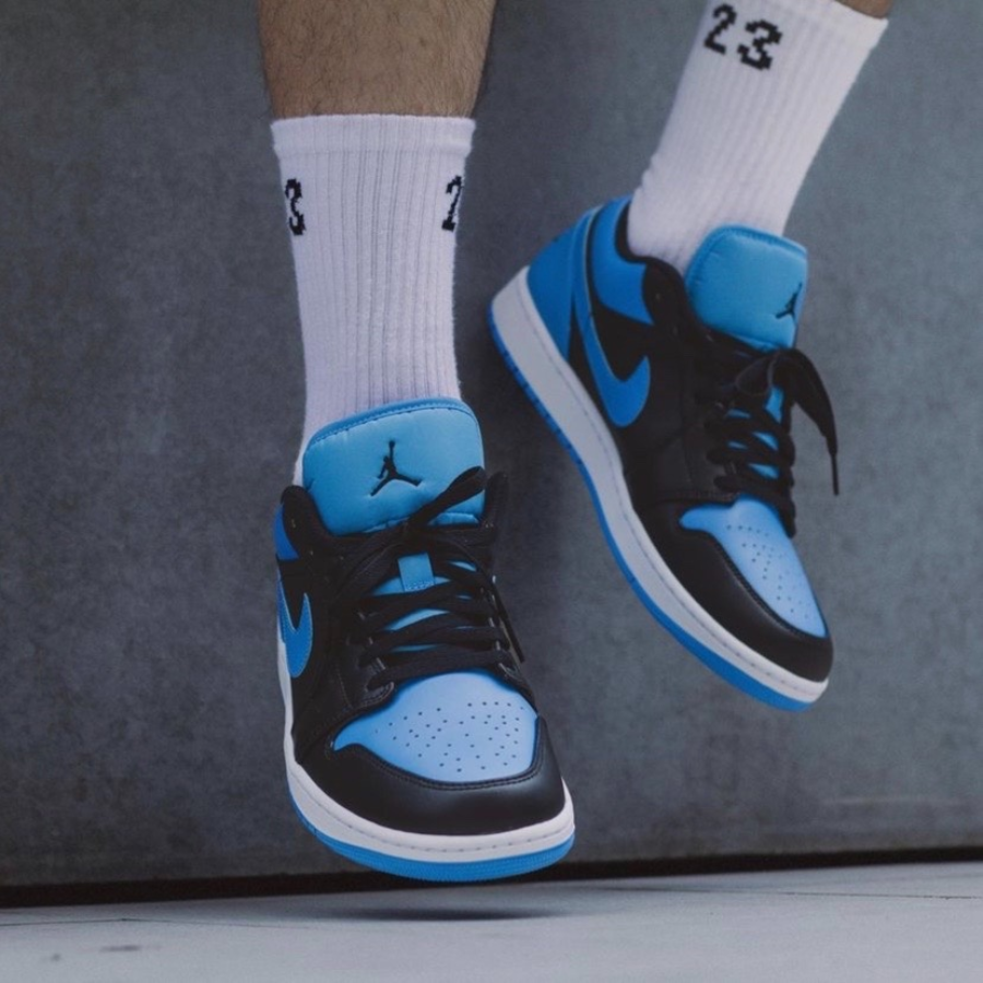 Giay Nike Air Jordan 1 Low GS 'University Blue' 553560-041