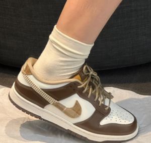 Giay Nike Dunk Low GS 'Brown Plaid' FV3653-191