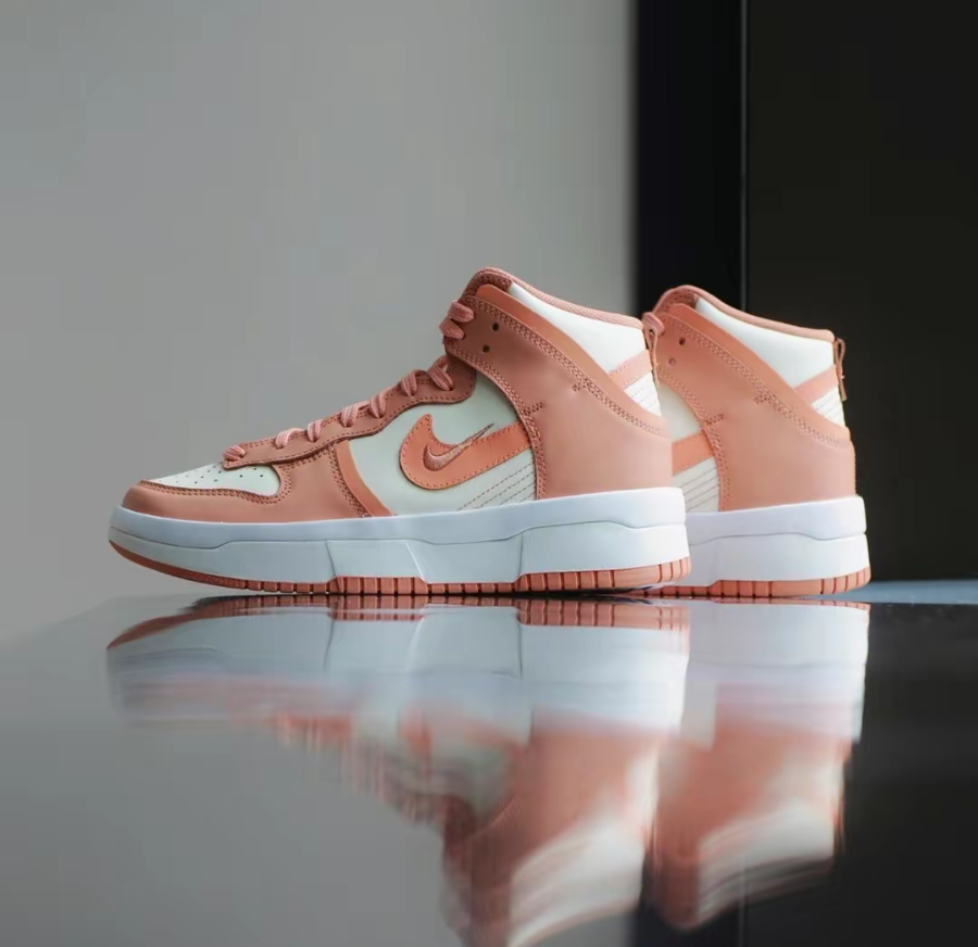 Giay Nike Dunk High Up 'Crimson Bliss' DH3718-107