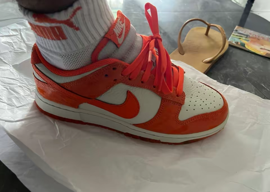 Giay Nike Dunk Low ‘Cracked Orange’ FN7773-001