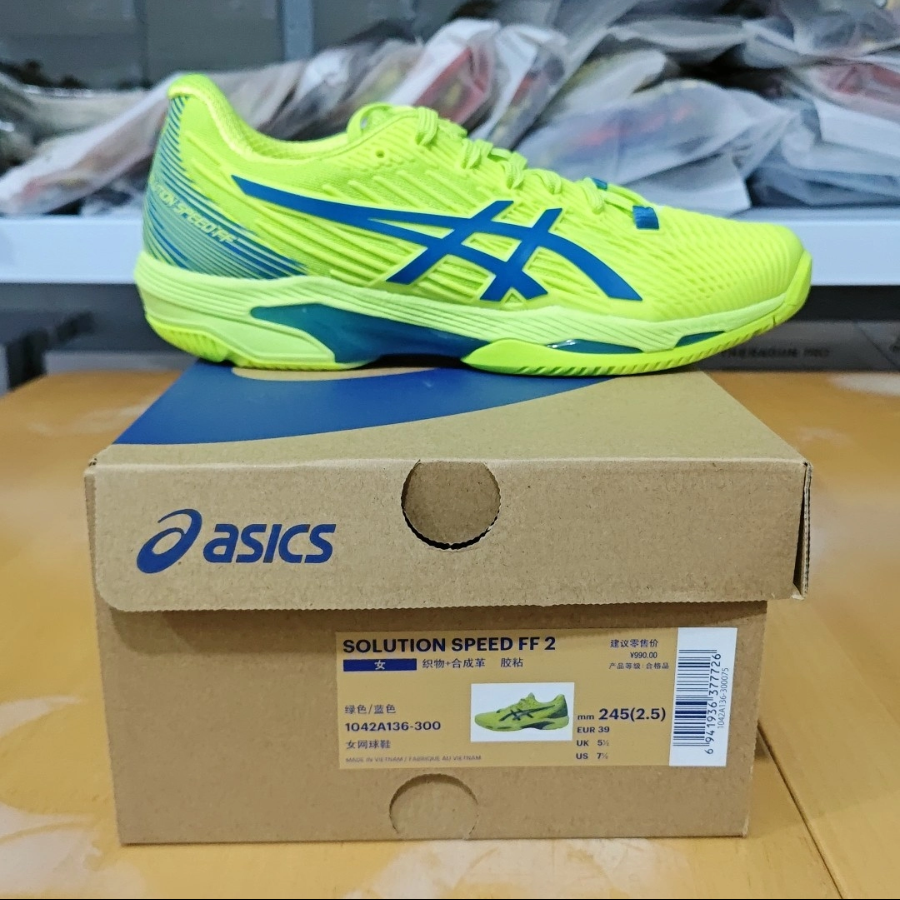 Giày Asics Solution Speed FF 2 'Hazard Green' 1042A136-300 - Ảnh 4
