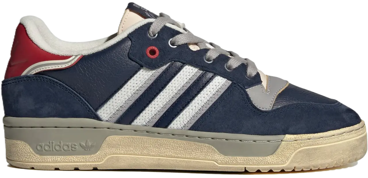 Giay Adidas Rivalry Low 'Butter Navy' ID2870