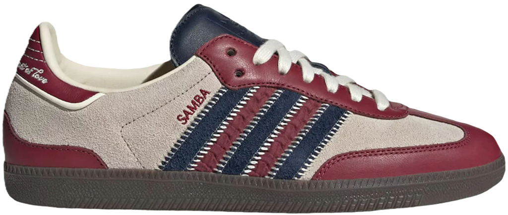 Giay Adidas Samba OG 'Notitle Maroon' ID6023