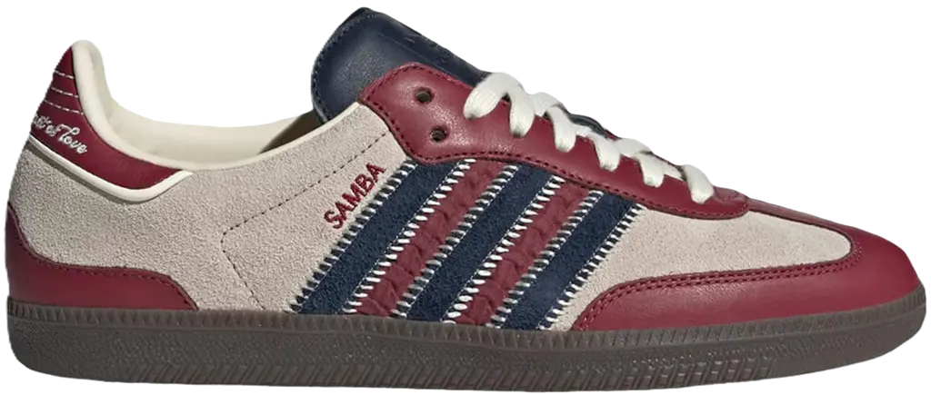 Giay Adidas Samba OG 'Notitle Maroon' ID6023