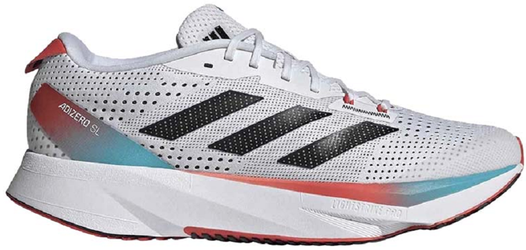 Giay Adidas Adizero SL 'White Black Red' ID6924