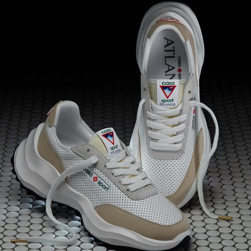 Giay Casablanca Atlantis Sneaker 'Off White' AF22-SNK-001-01