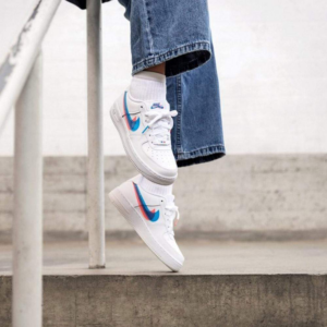 Giay Air Force 1 LV8 KSA GS '3D Glasses' BV2551-100