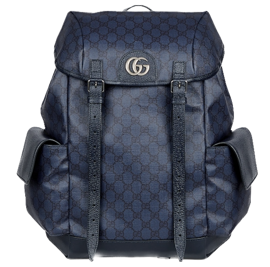Balo Gucci Ophidia GG Medium Backpack 'Blue Black' 598140-FABHU-8442