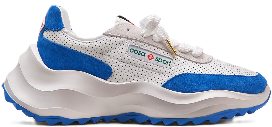 Giay Casablanca Atlantis Sneaker 'White Blue' AF22-SNK-002-05