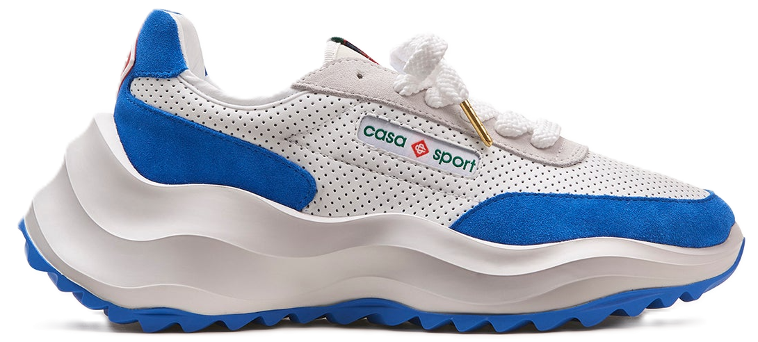 Giay Casablanca Atlantis Sneaker 'White Blue' AF22-SNK-001-05