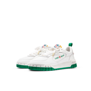 Giay Casablanca The Court Sneaker 'White Green' AF23-SNK-017W-01