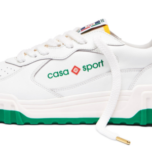 Giay Casablanca The Court Sneaker 'White Green' AF23-SNK-017W-01