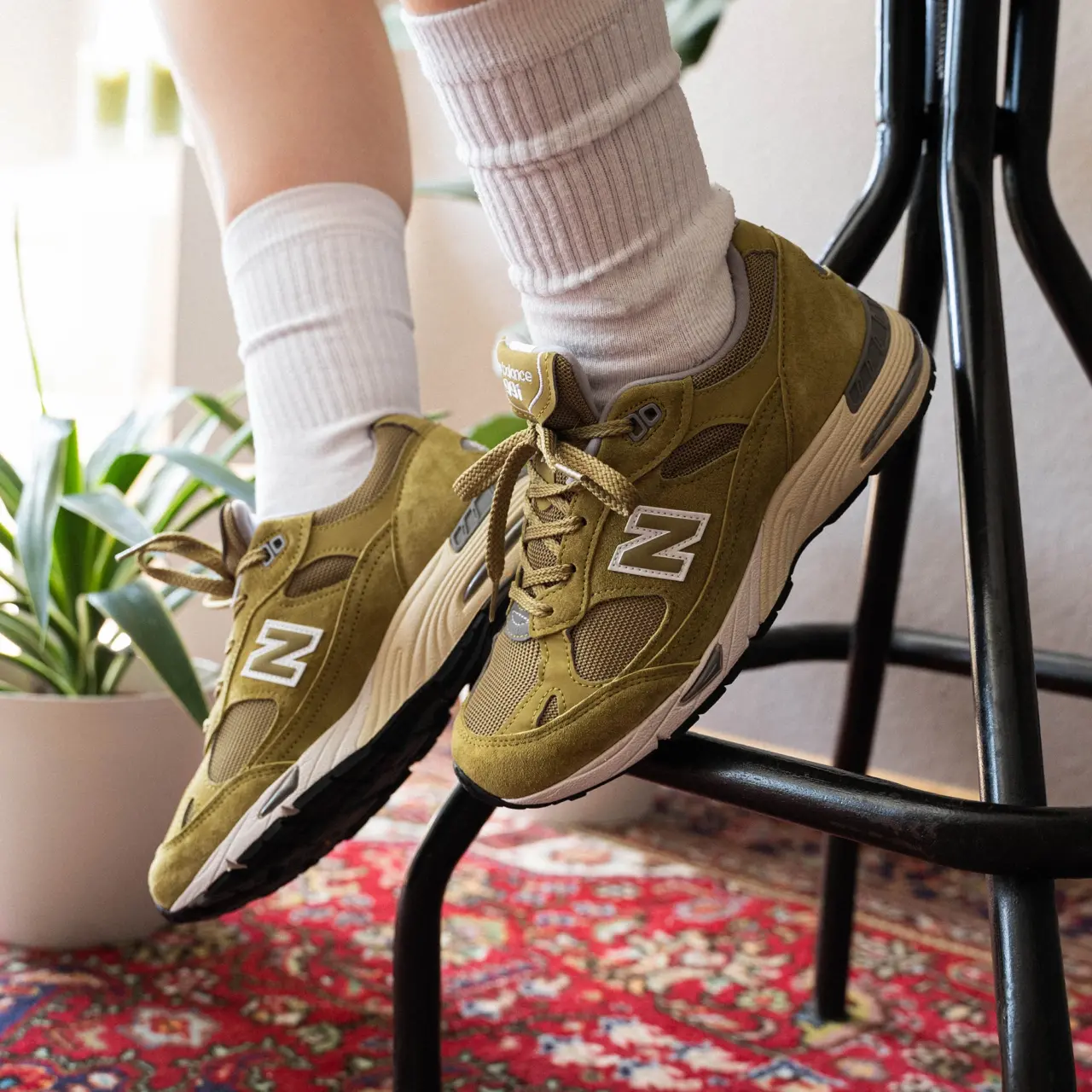 Giay New Balance 991 MiUK 'Cloud Cream' W991GGW