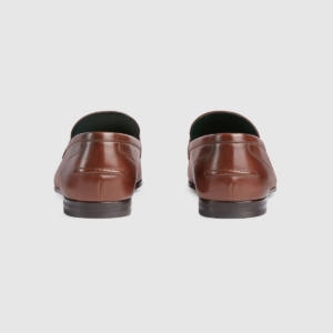 Giay Gucci Jordaan Loafer Leather 'Brown' 758068-AACRW-2103