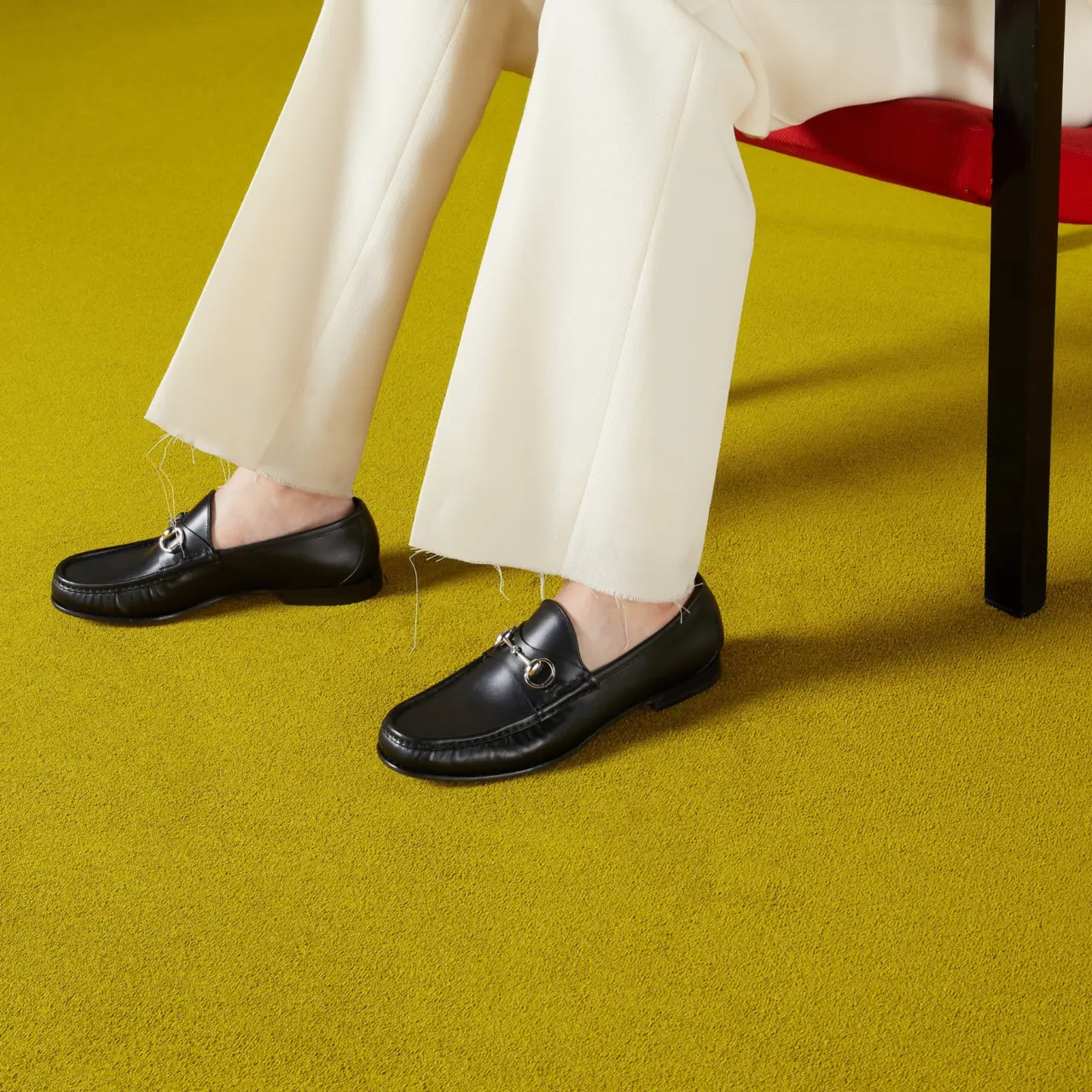 Giay Gucci Loafer With Horsebit 'Black' 757769-AACFG-1000