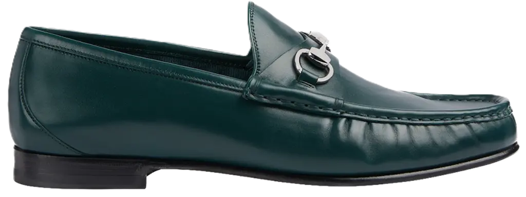 Giay Gucci Loafer With Horsebit 'Dark Green' 757769-AACFG-3154