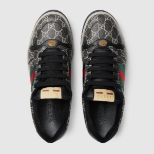 Giay Gucci Screener Sneaker 'Black Grey' 763525-FACMI-8444