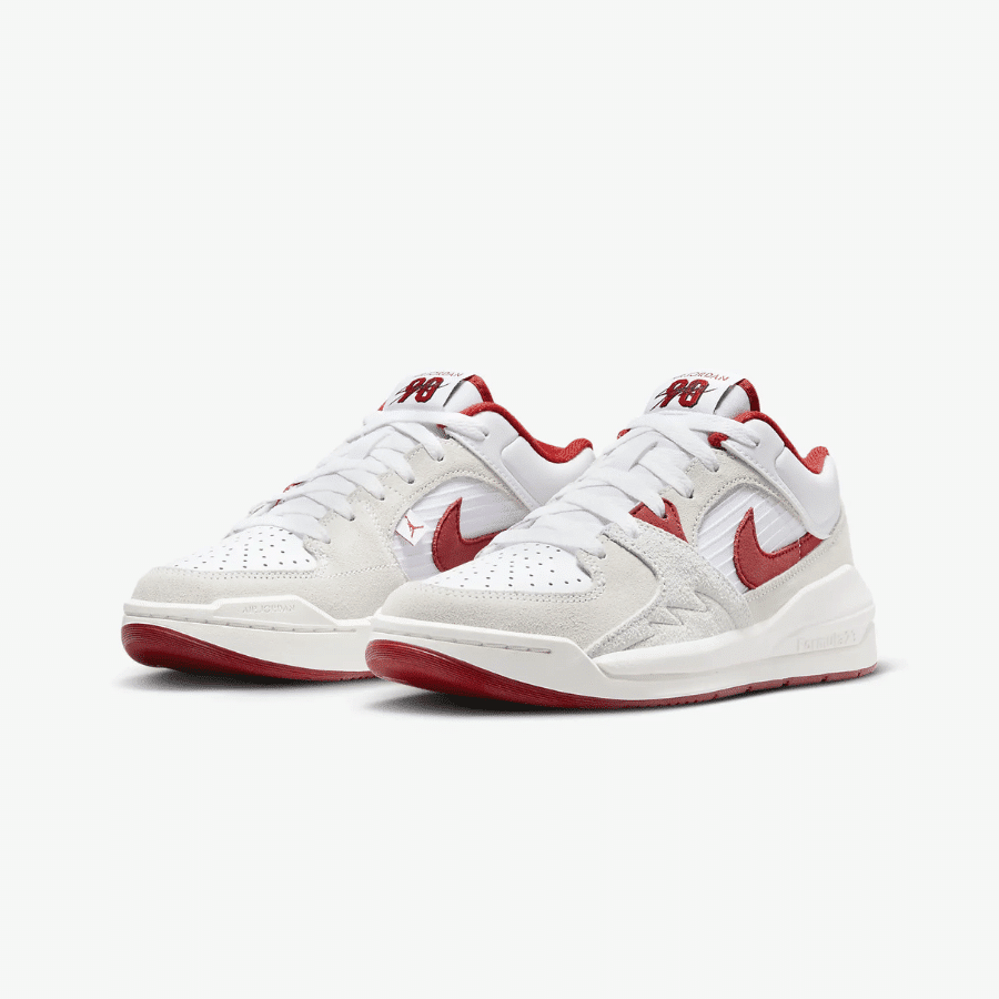 Giay Nike Air Jordan Stadium 90 GS 'White Varsity Red' DX4399-106
