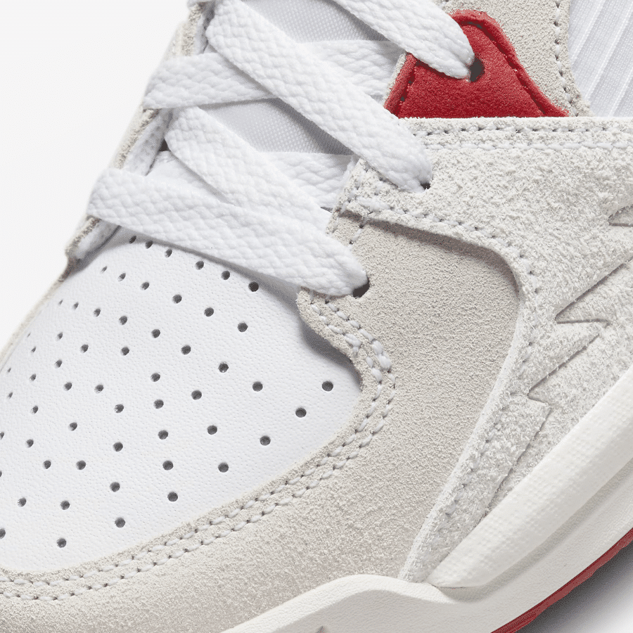 Giay Nike Air Jordan Stadium 90 GS 'White Varsity Red' DX4399-106