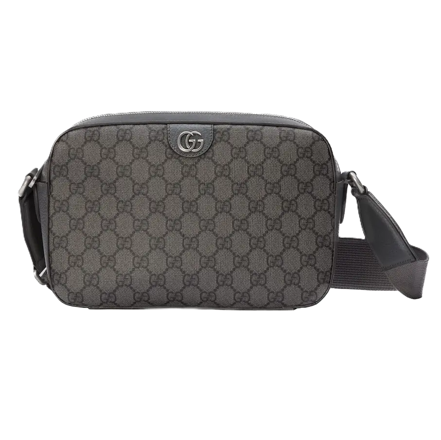 Tui Gucci Ophidia Medium Messenger Bag 'Grey Black' 767190-UULHK-1244