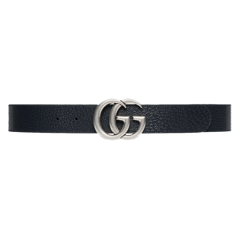 That Lung Gucci GG Marmont Reversible Belt 'Dark Blue' 627055-FACJT-8441