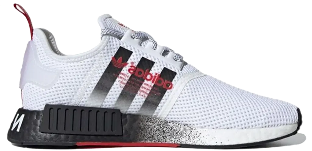 Giay Adidas NMD R1 'White Red' FY5356