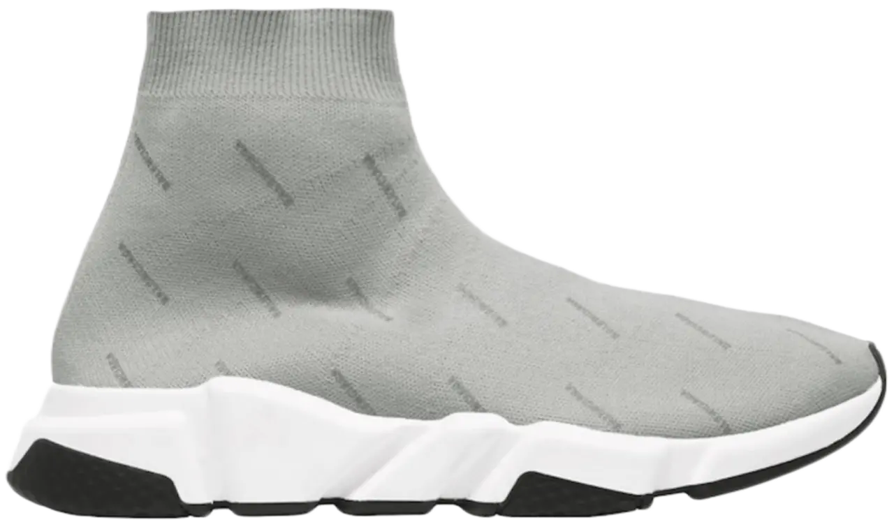 Giay Balenciaga Speed Trainer 'Grey Logo' 512527W06501224